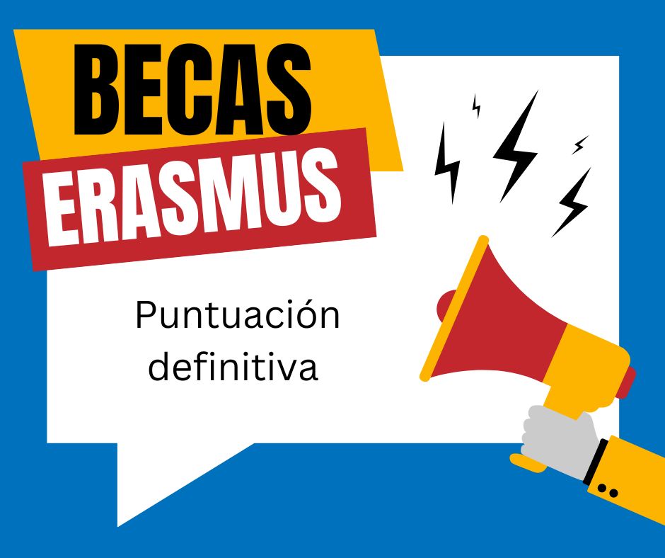 Puntuaciones definitivas Beca Erasmus+ 2º ESO